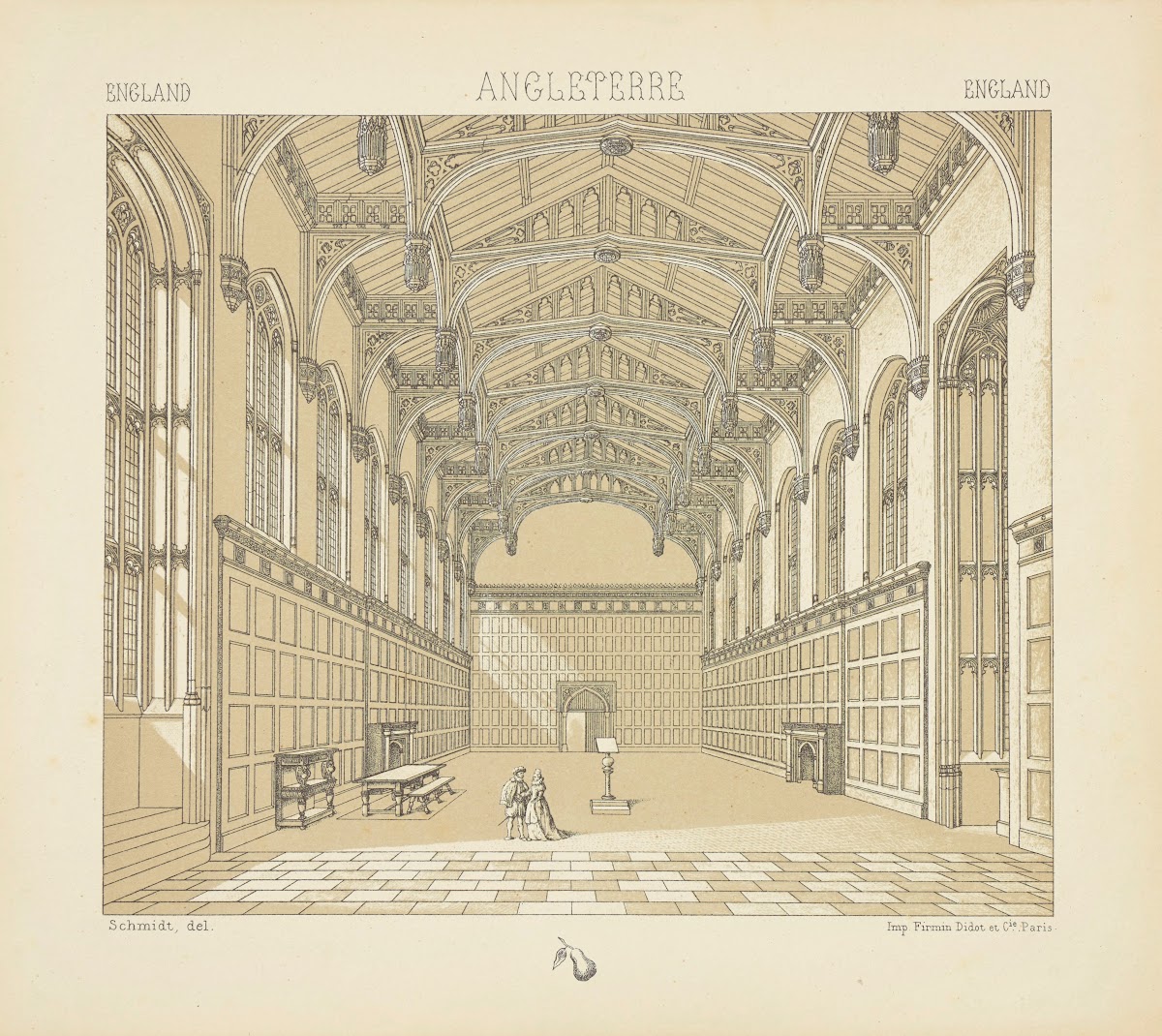 Architecture interieure  XIVe XVe et XVIe siecle 1876 1888