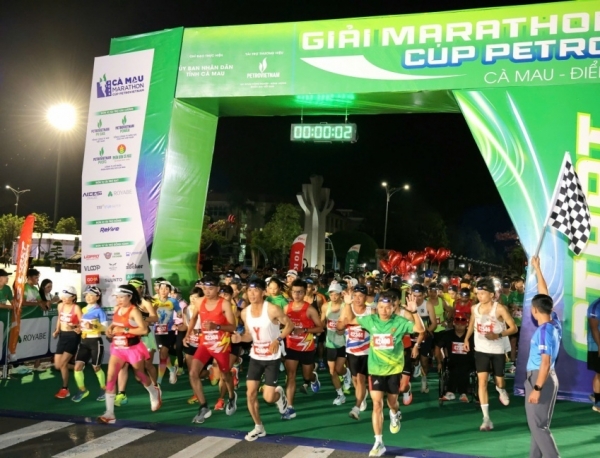 Marathon Cà Mau 2026 Cúp Petrovietnam: Khởi động mùa giải thể thao đỉnh cao, an toàn và hiệu quả