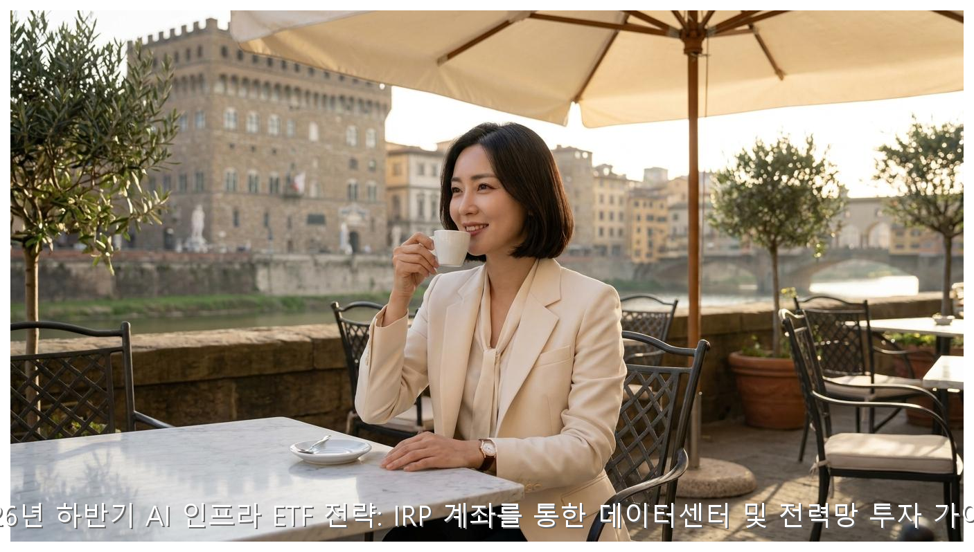 2026년 하반기 AI 인프라 ETF 전략: IRP 계좌를 통한 데이터센터 및 전력망 투자 가이드 핵심 안내 및 분석 인포그래픽 (5)