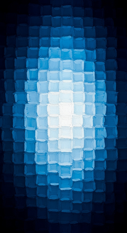 Cosmic Fluid Abstract Pattern