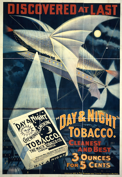 Discovered at last Day and night tobacco 1897