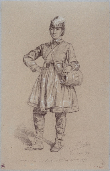 Cantinière du 21ème Bataillon 1870