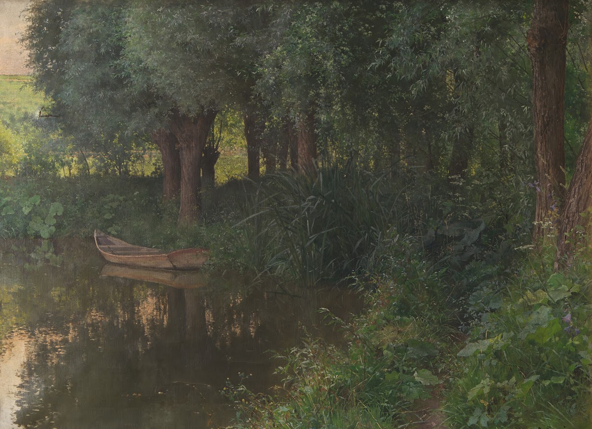 Der Teich 1899