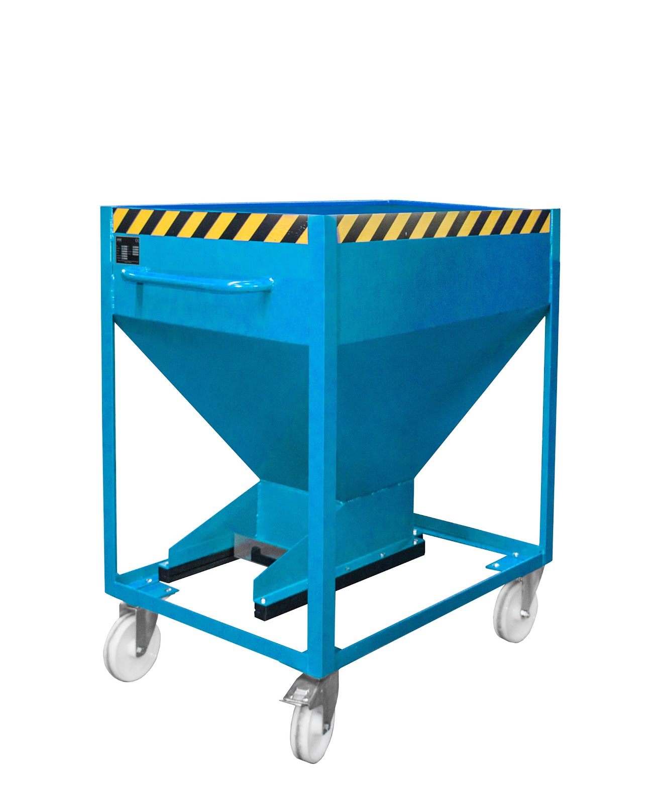 Silocontainer SR-D 375, gelakt, Lichtblauw