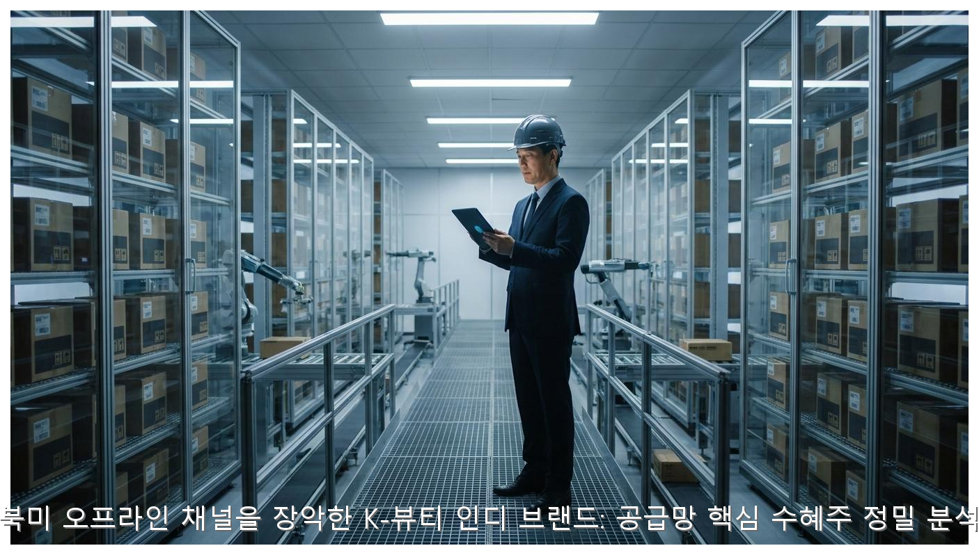 북미 오프라인 채널을 장악한 K-뷰티 인디 브랜드: 공급망 핵심 수혜주 정밀 분석 핵심 안내 및 분석 인포그래픽 (4)