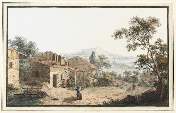 Vue de Bernais en Savoie 1740 1796