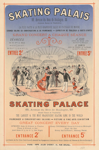 Skating Palais 55 Avenue du Bois de Boulogne la plus vaste et la plus grandiose