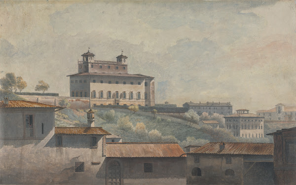 Villa Medici Rome ca 1776