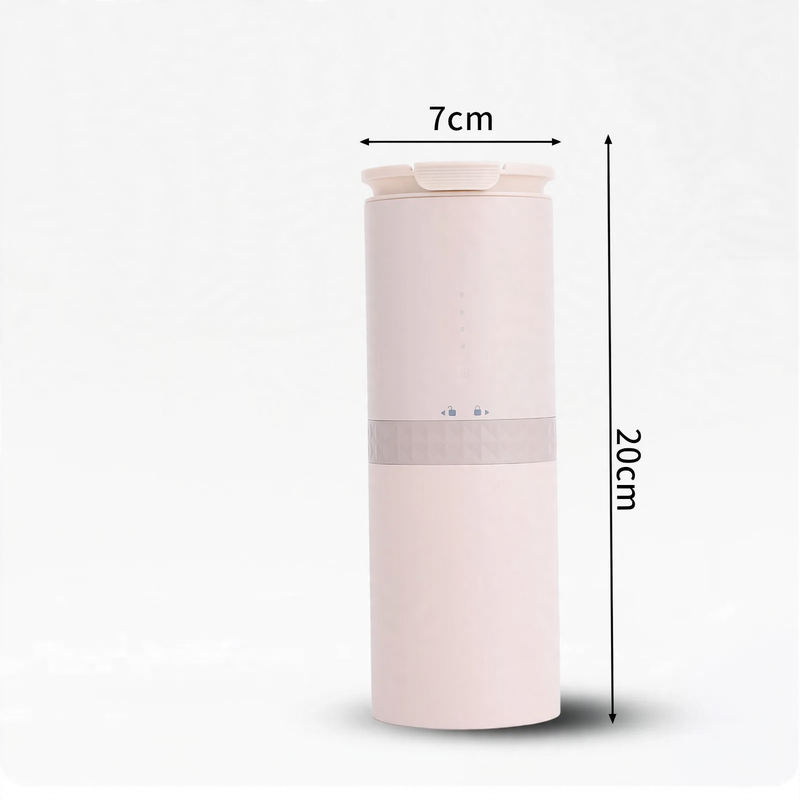 Electric coffee grinder made of stainless steel