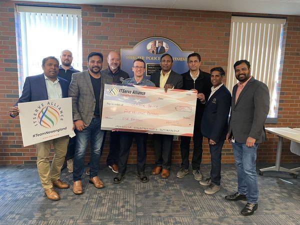 ITServe’s New England Chapter CSR Event Supports Community and Law Enforcement Agencies