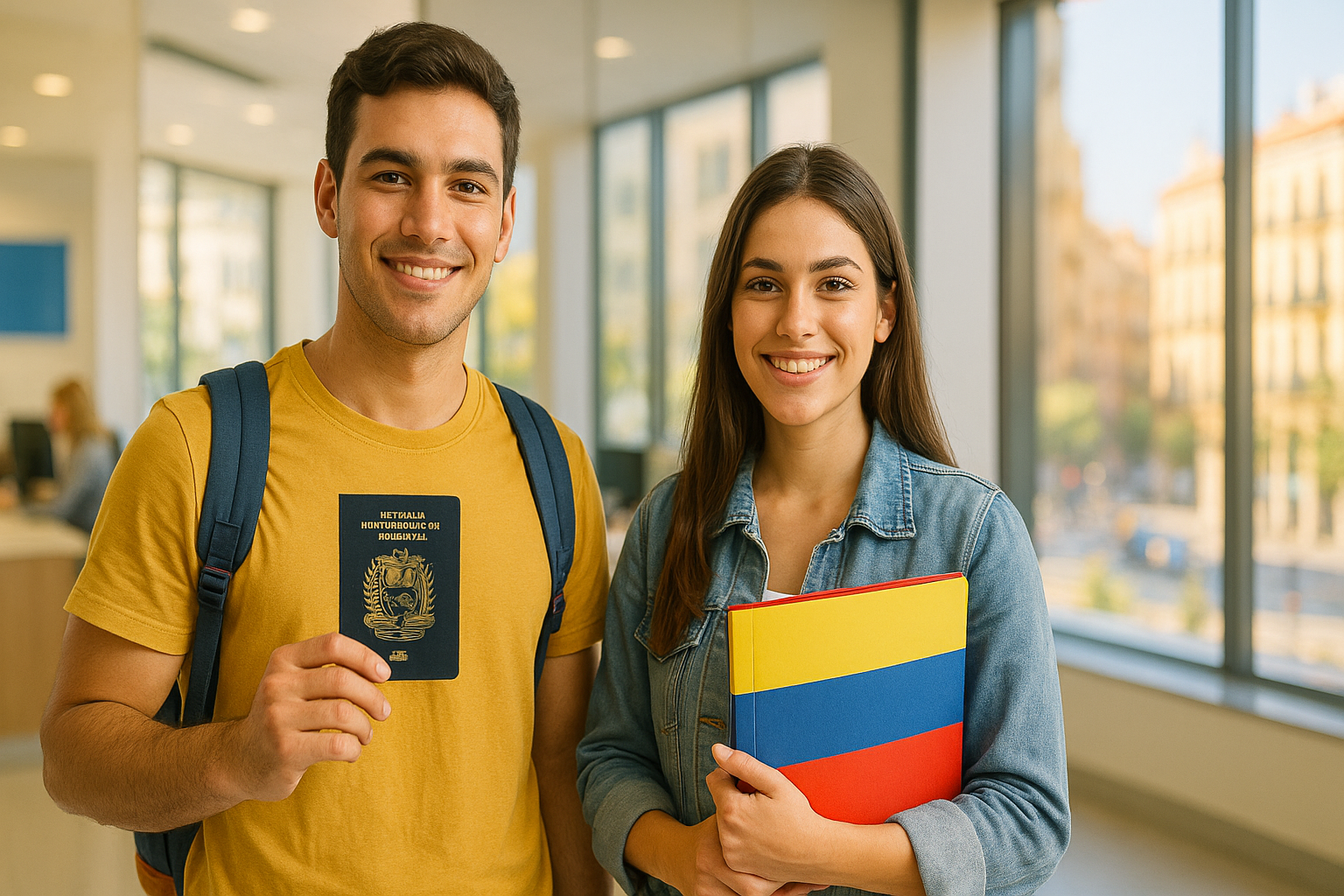 Venezolano abriendo cuenta bancaria en España con pasaporte y NIE
