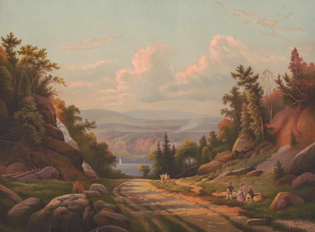 Sunday afternoon on the West Point road 1900
