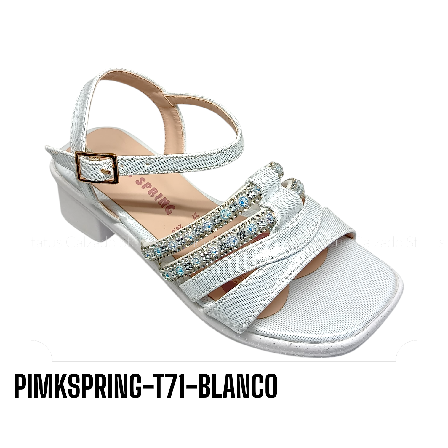 PINK SPRING-T71-BLANCO