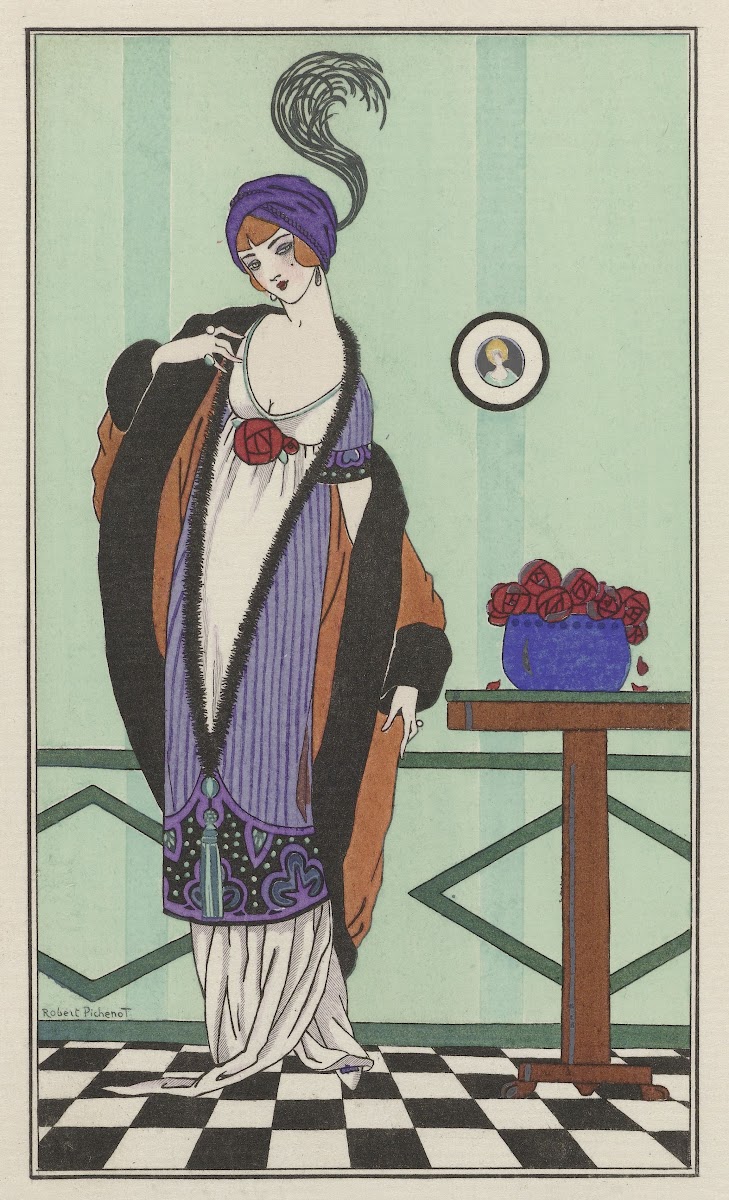 Robe De Charmeuse Blanch 1913