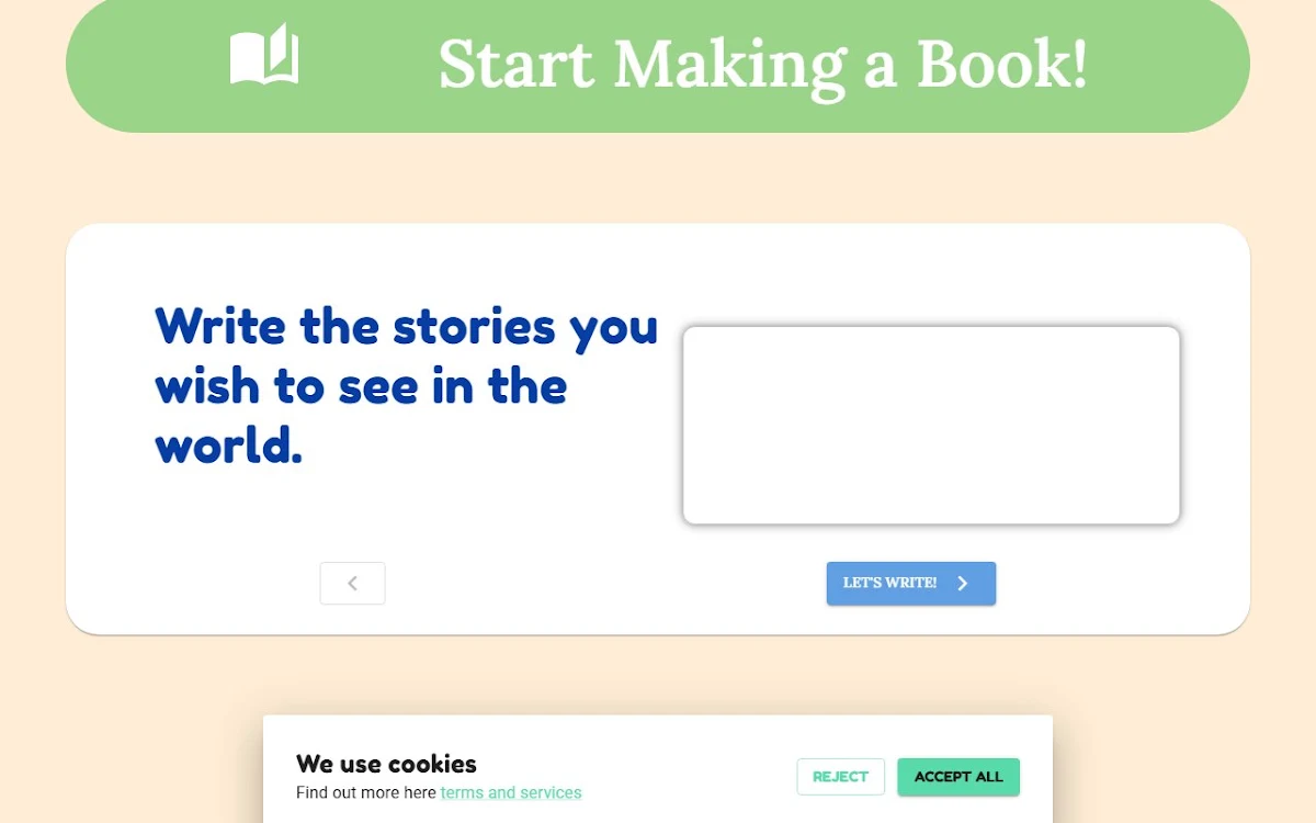 Captura de Your Own Story Book