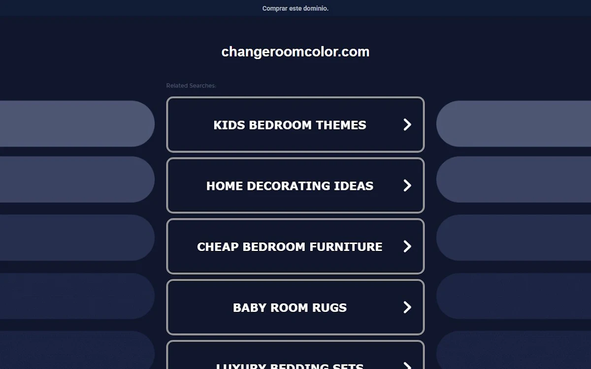 Captura de changeroomcolor.com