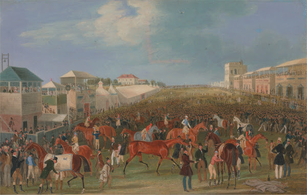 Epsom Races The Race Over 1834   1835