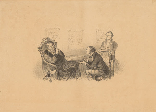Vader en zoon in gesprek 1851   1897