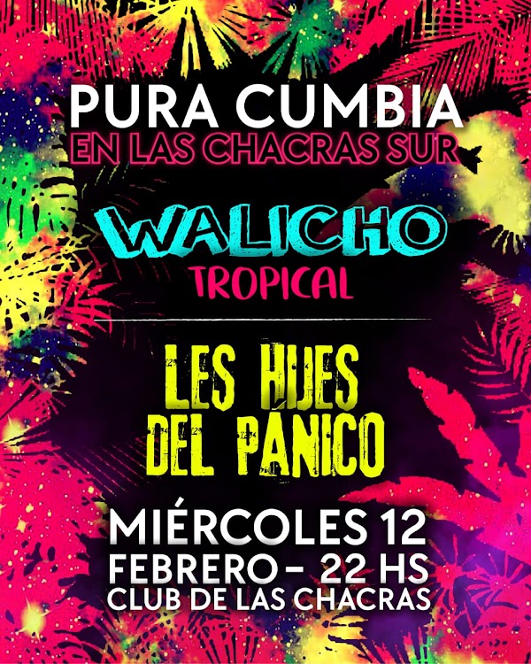 Pura cumbia en las chacras sur