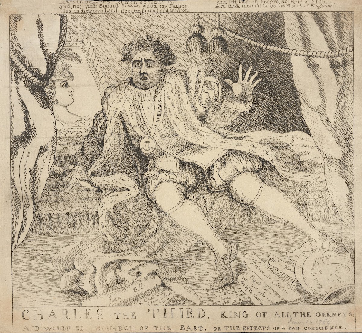 Charles the Third king of all the Orkneys and would be monarch of the East or th