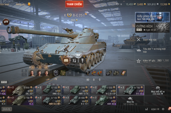 Bán acc World of Tanks server ASIA giá tốt, sở hữu 4 xe cấp...