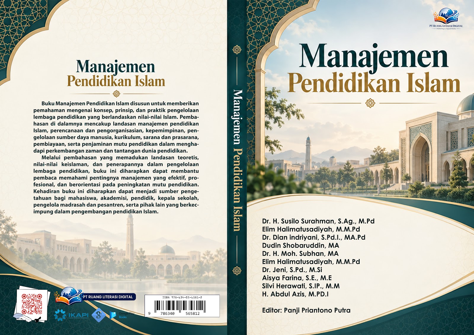 Cover depan Manajemen Pendidikan Islam