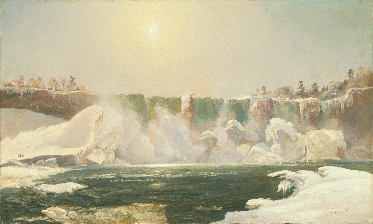 Niagara Falls in Winter 1868