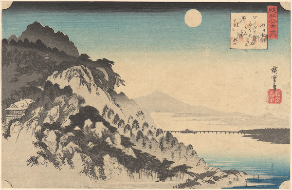 Autumn Moon at Ishiyama Ishiyama no shûgetsu ca 1834