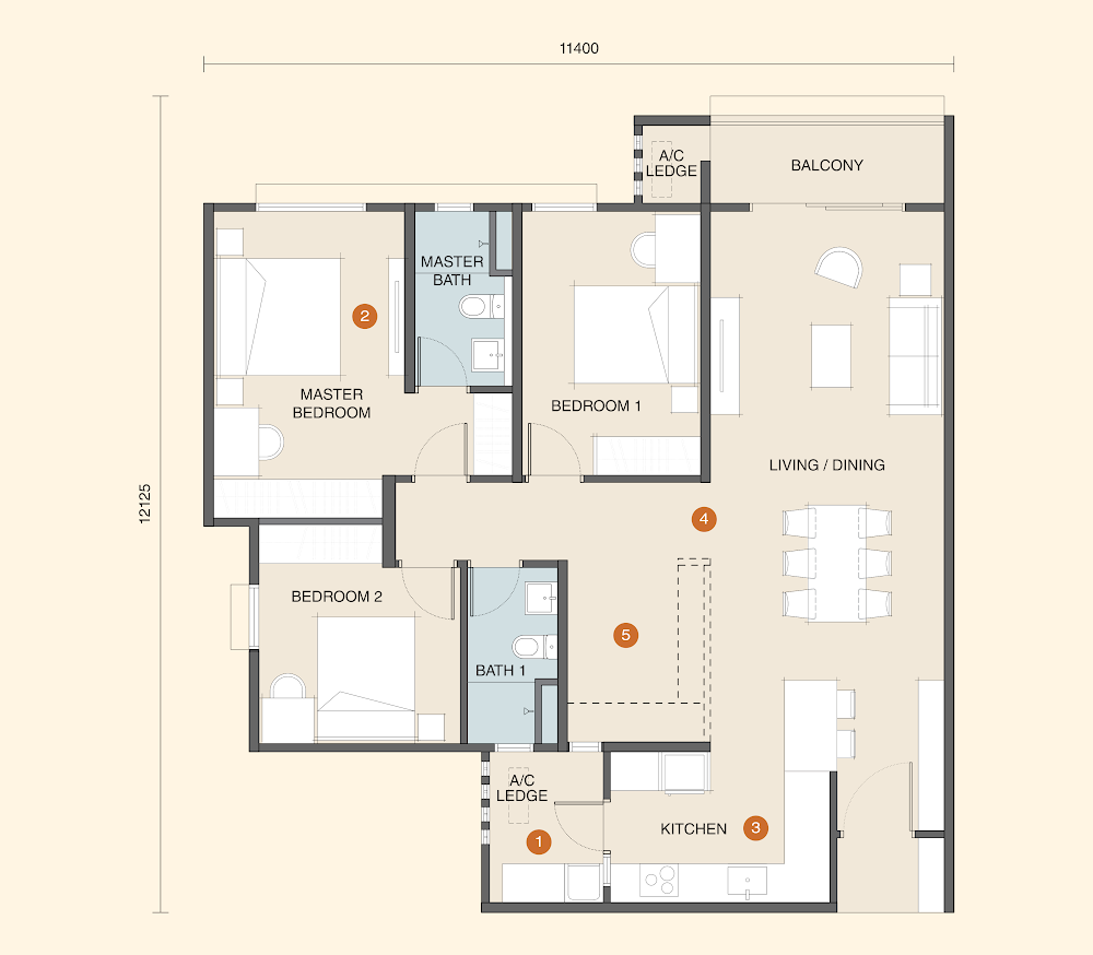 Myra Senja floor plan