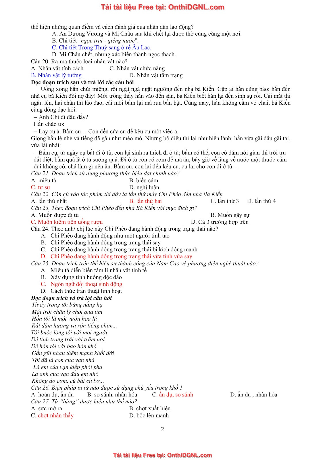 39 Đề ôn HSA - ĐỊnh tính