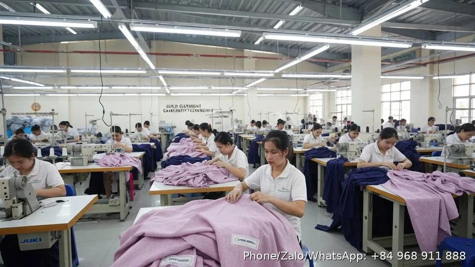 Readymade Garments Factory - Gold Garment Vietnam