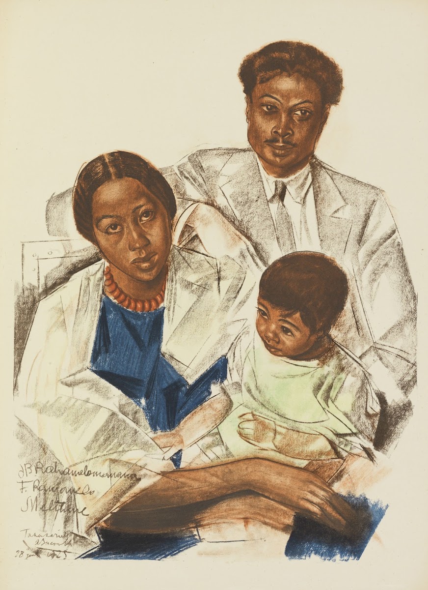 Famille Malgache Tananarive 1927