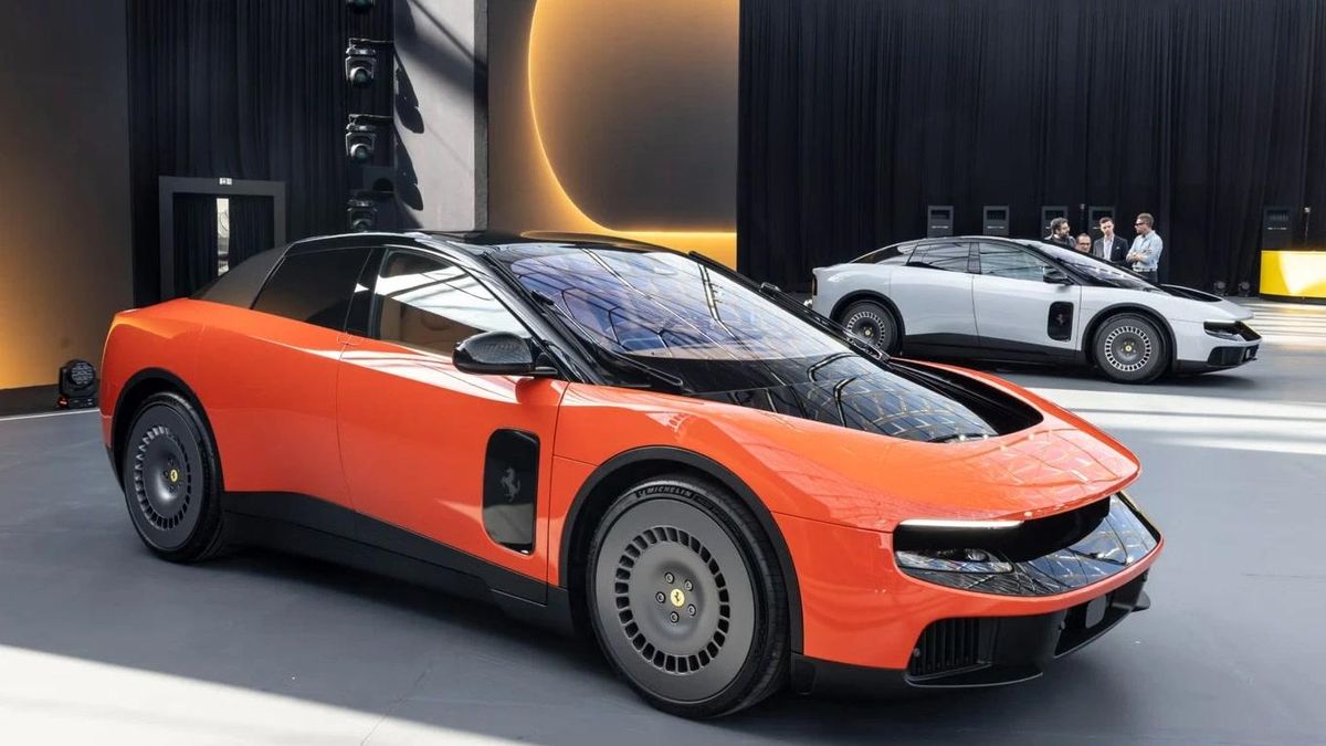 Ferrari ra mắt mẫu xe thuần điện đầu tiên - Đài Phát thanh và truyền hình Hà Nội