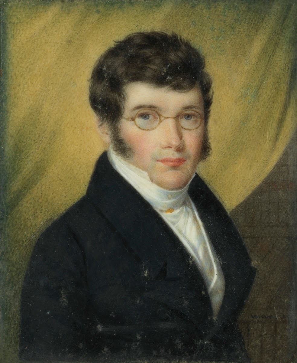 Portret van Constantin Joseph Henri Moretus 1821