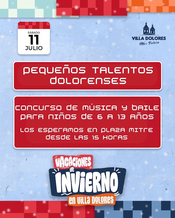 Vacaciones de Invierno en Villa Dolores