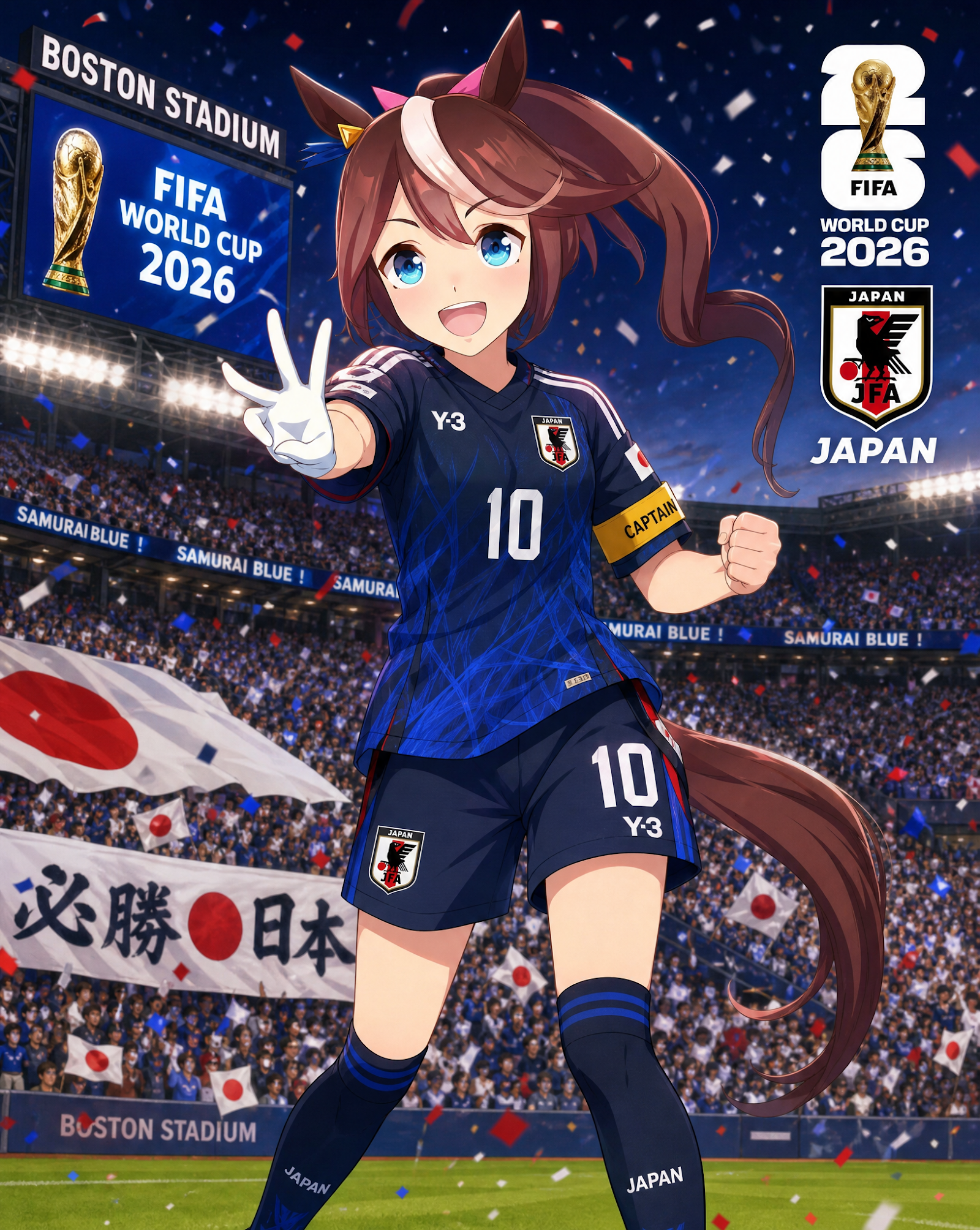 Japonés Uma Musume Tokai Teio