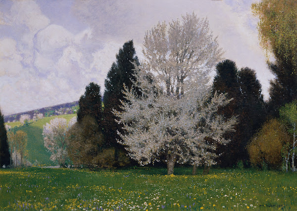 Frühling im Wienerwald 1909