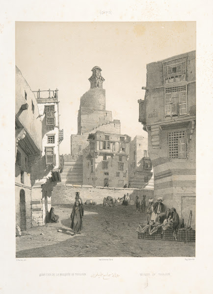 Quatier de la Mosquée de Touloun Mosque of Touloun 1851