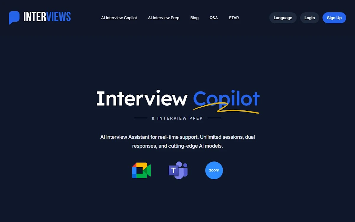 Captura de Interviews Chat