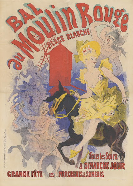 Bal du Moulin rouge tous les soirs et dimanche jour 1889
