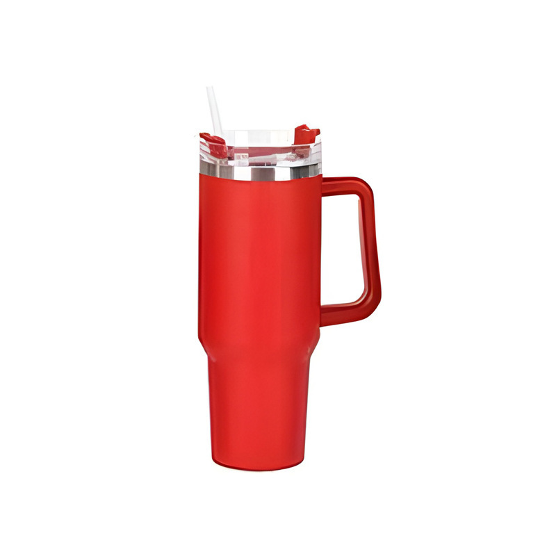 Insulated Mug 40oz with Straw and Handle