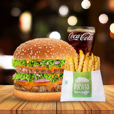 Grilled Chicken Burger Meal