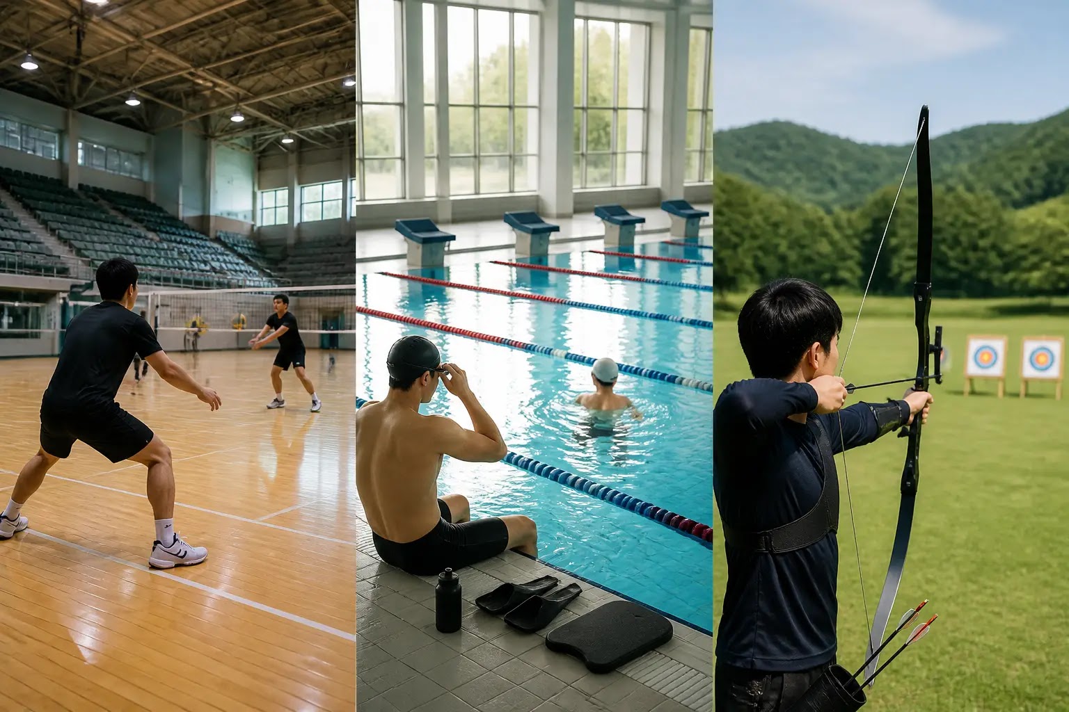 AI-generated Sports Daily Brief multi-story editorial montage