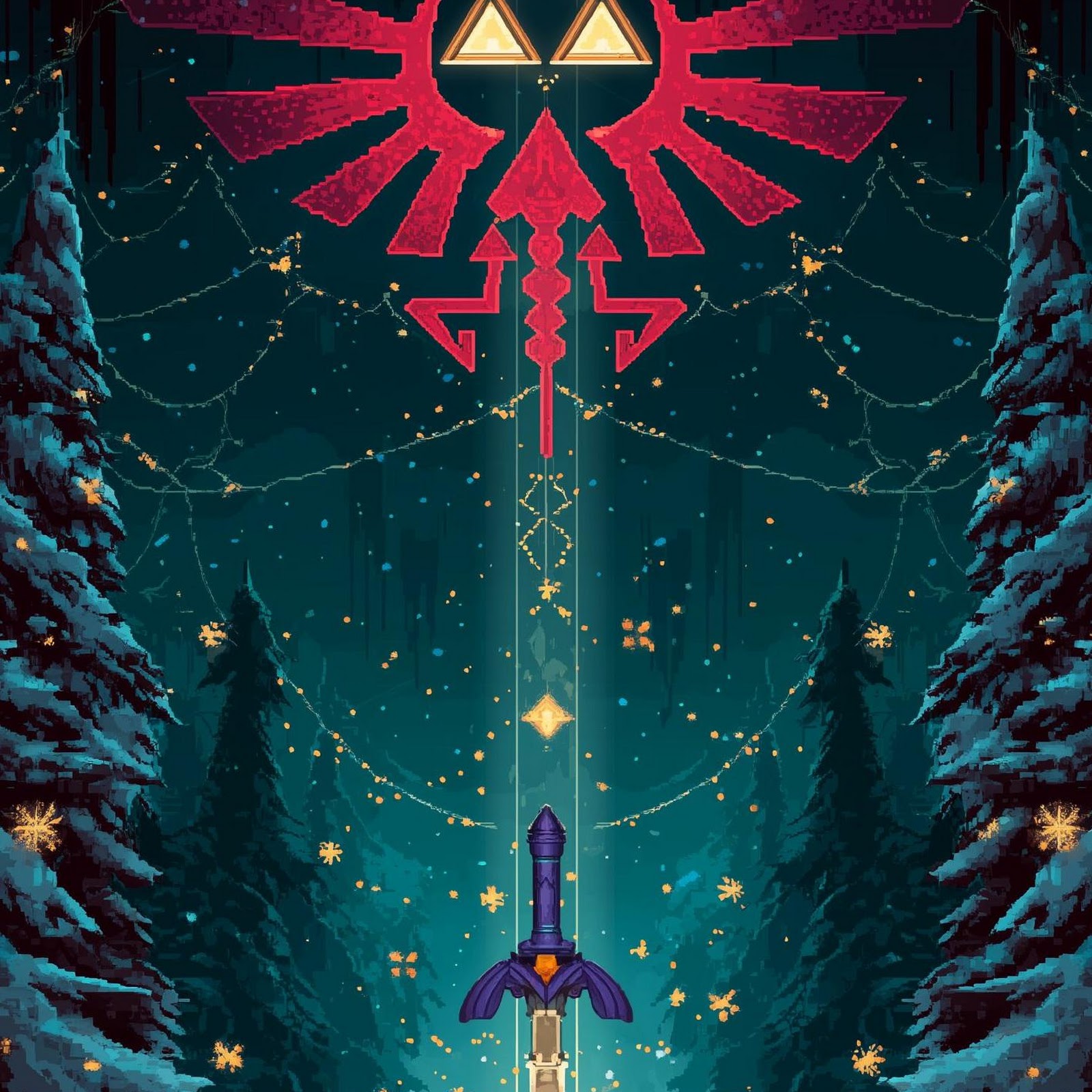 Download The Legend Of Zelda Winter Sword Full HD iPhone