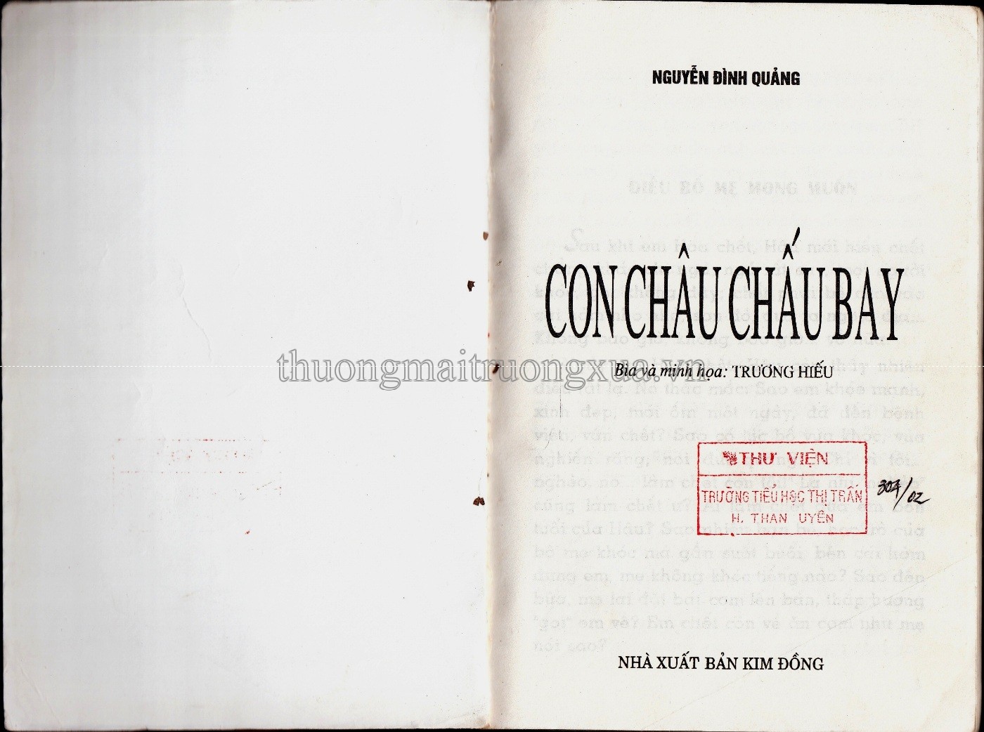 Con châu chấu bay (2002) - Trang 1