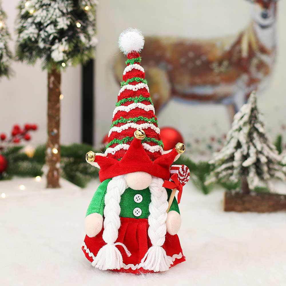 Christmas Gnome Pair Decorative Figures