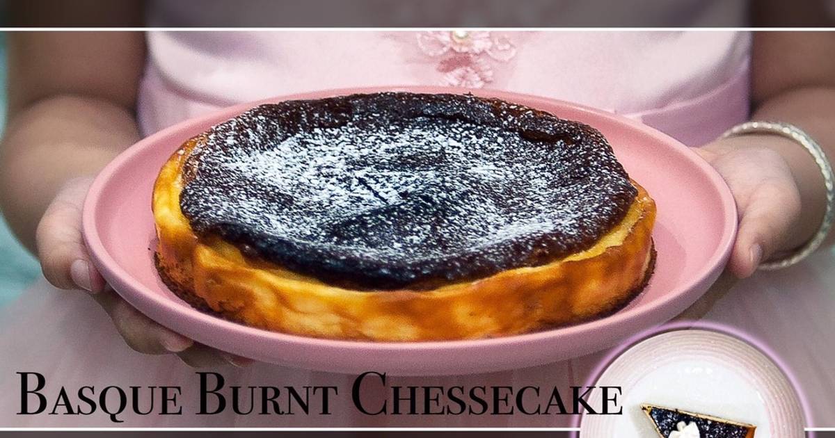 Basque Burnt Chessecake/Bánh phô mai nướng