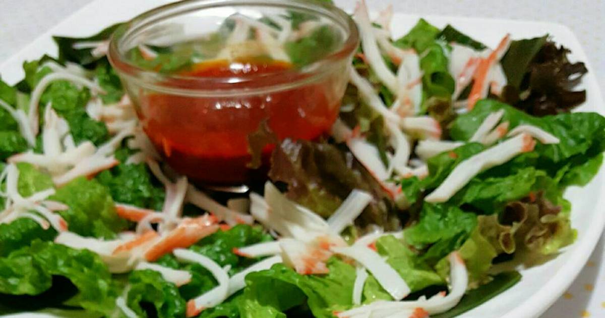 Salad Cua Tảo Biển 다시마 크랩살 샐러드