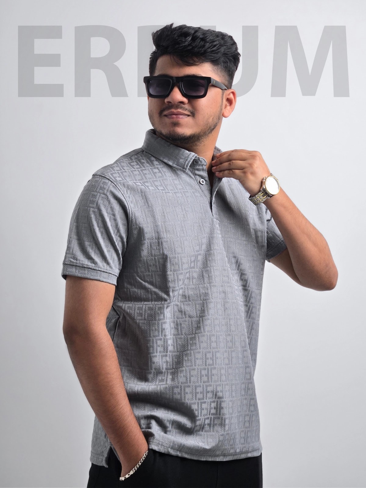 Fendi Polo - Ash