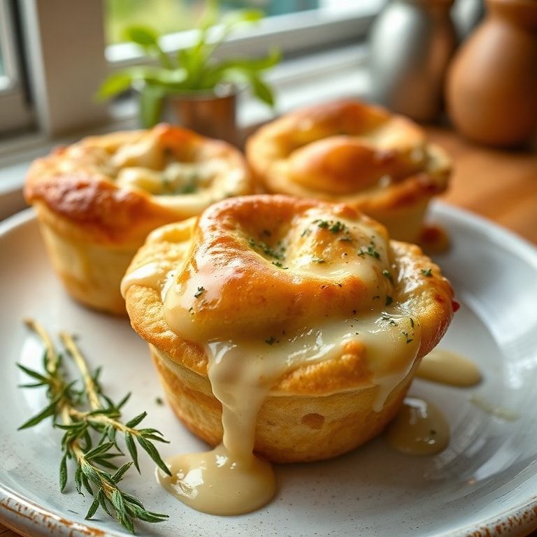 Easy Cheesy Garlic Cruffins Recipe Perfect for Breakfast: Quick, Melty Breakfast Treat